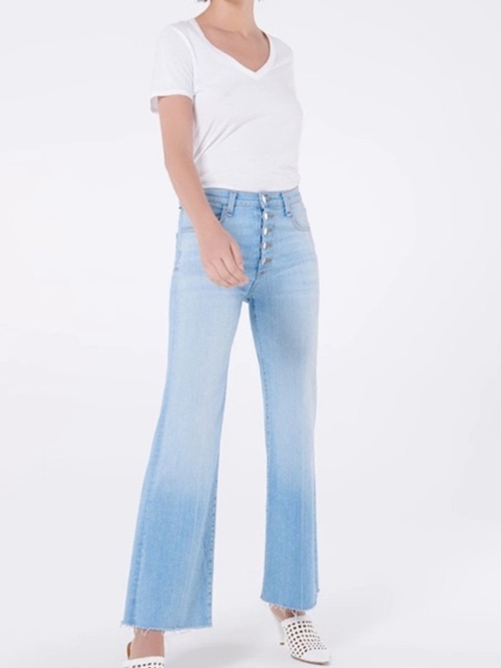 NWOT Veronica Beard Kirra 11" Flood
Hi-Rise Jeans